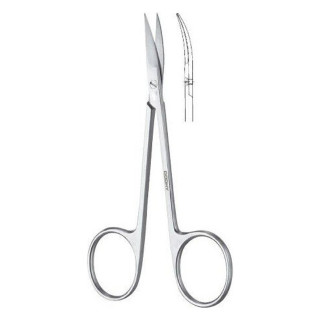 TESOURA IRIS CURVA 11cm
