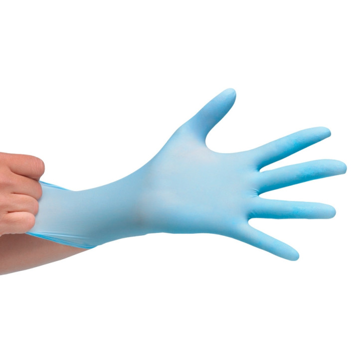 Guantes Naturflex® Soft Nitrilo sin polvo
