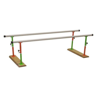 PARALELA INFANTIL PLEGABLE REGULABLE EN ALTURA. 2M.